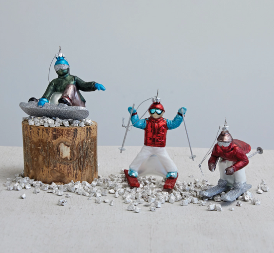 SNOWBOARDER ORNAMENT