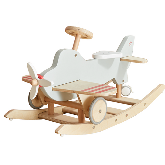 Load image into Gallery viewer, AIRPLANE ROCKER &amp;amp; RIDE ON
