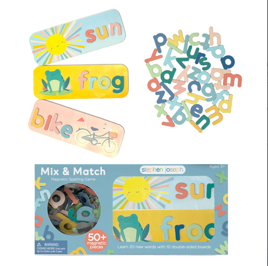 MIX & MATCH MAGNETIC SPELLING GAME