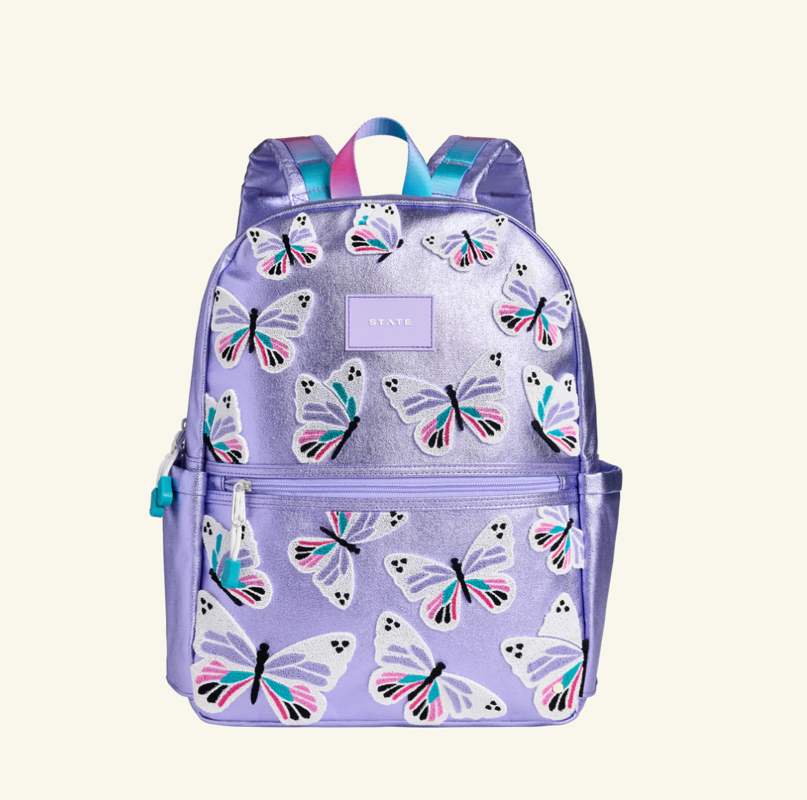 KANE DOUBLE POCKET BACKPACK - 3D BUTTERFLY