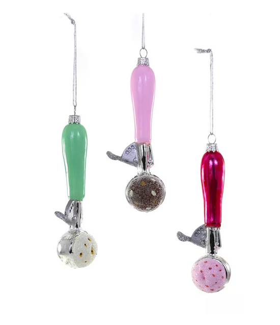 ICE CREAM SCOOP ORNAMENT