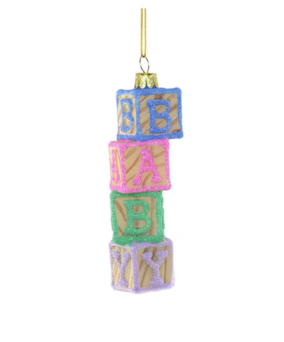 BABY BLOCKS ORNAMENT