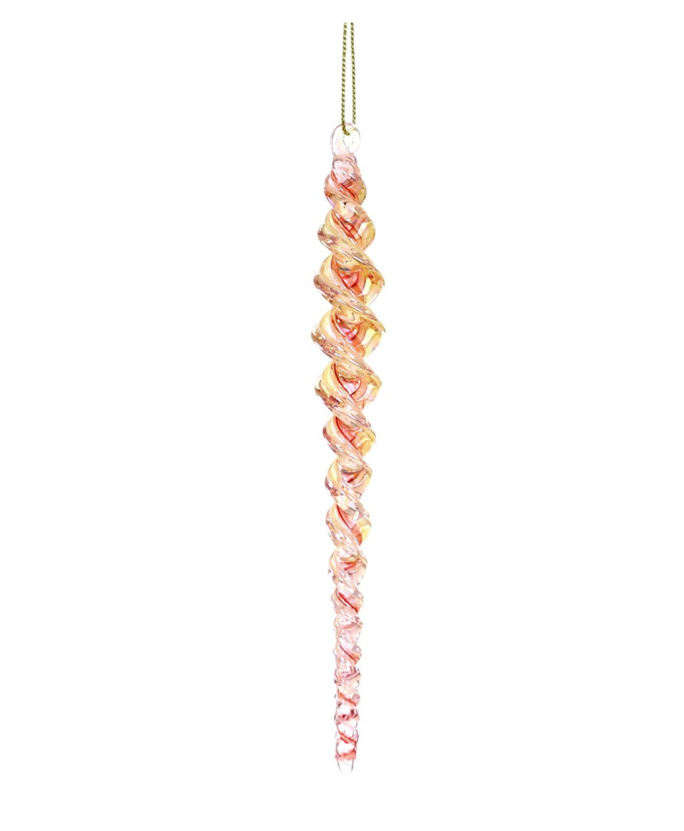 TWISTED ICICLES ORNAMENT - LARGE