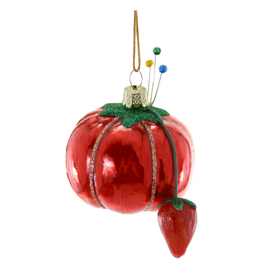 VINTAGE PIN CUSHION ORNAMENT