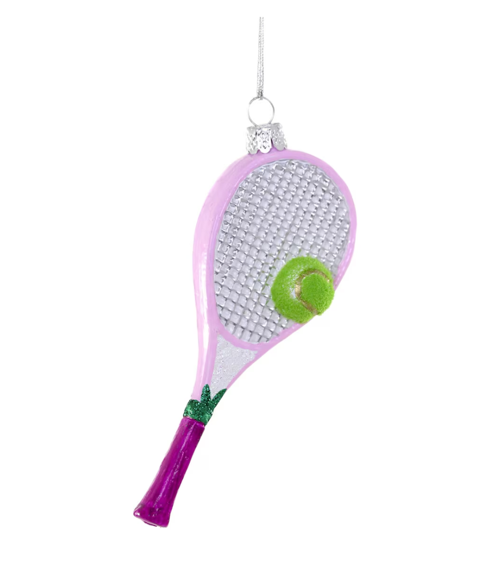 TENNIS RACKET ORNAMENT