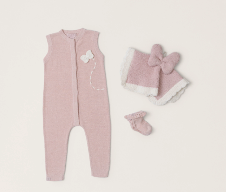 BAREFOOT DREAMS - BABY BUTTERFLY ONESIE SET