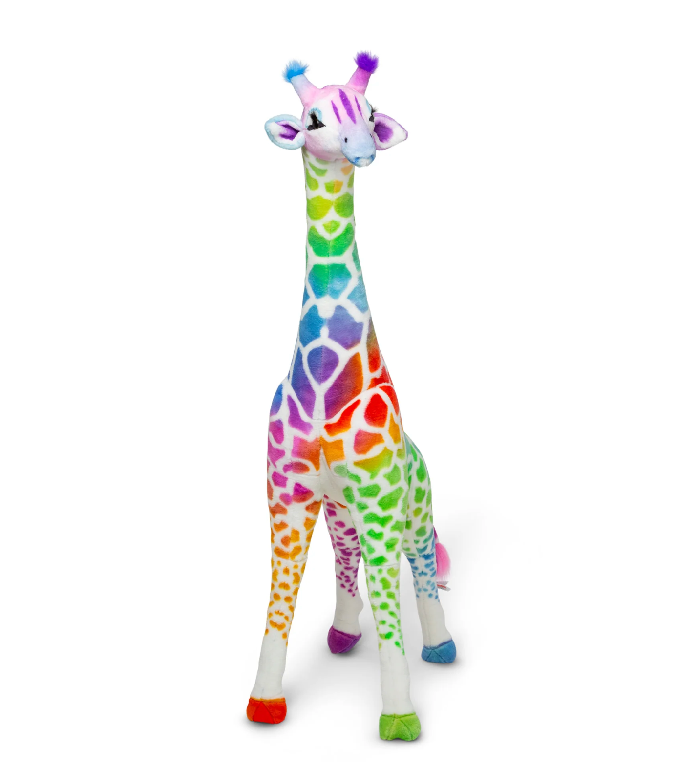 RAINBOW PLUSH GIRAFFE