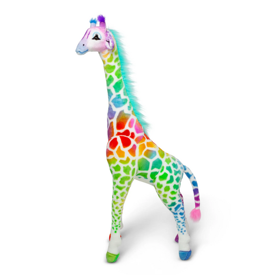 RAINBOW PLUSH GIRAFFE