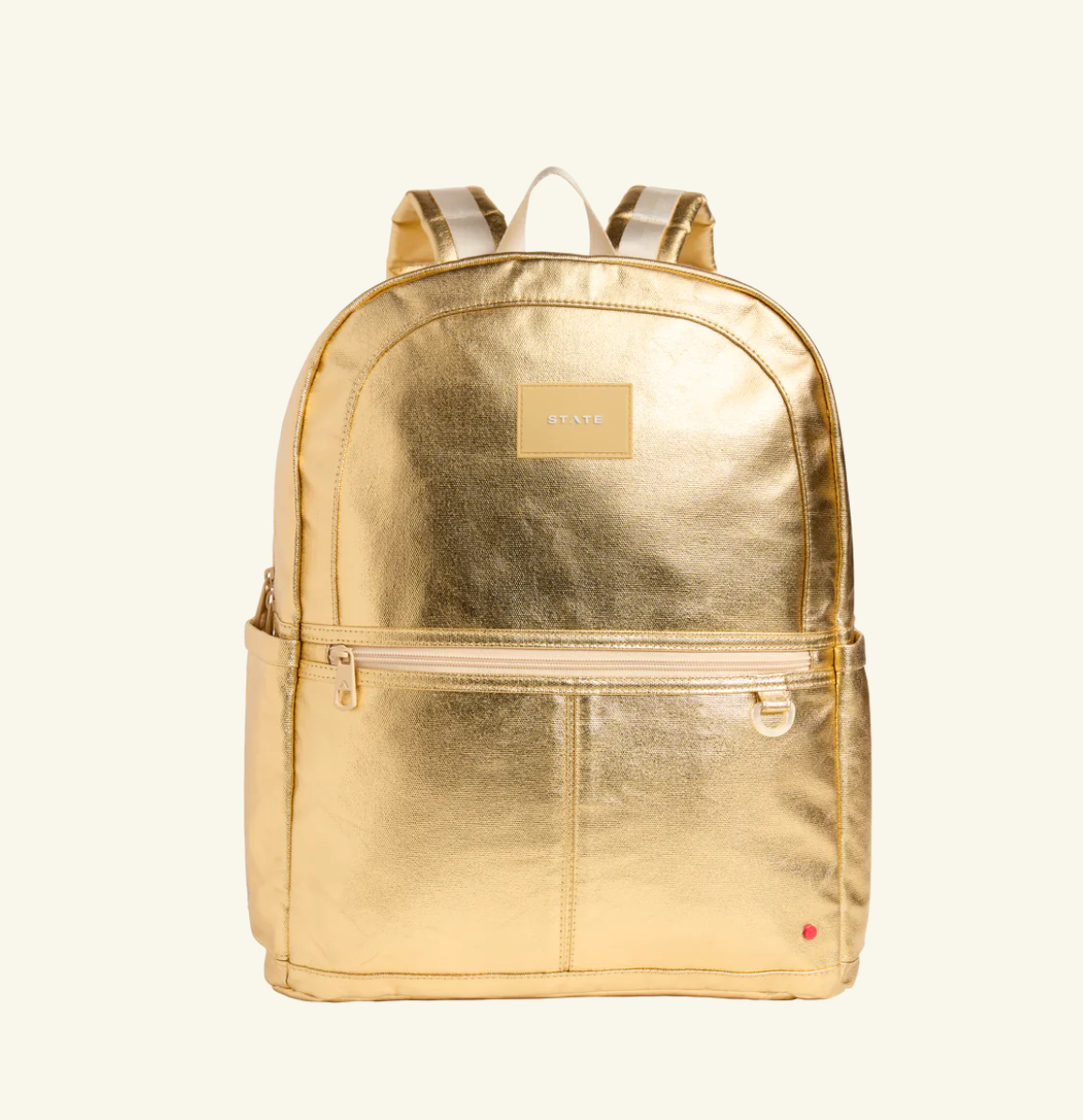 KANE DOUBLE POCKET LARGE BACKPACK - GOLD