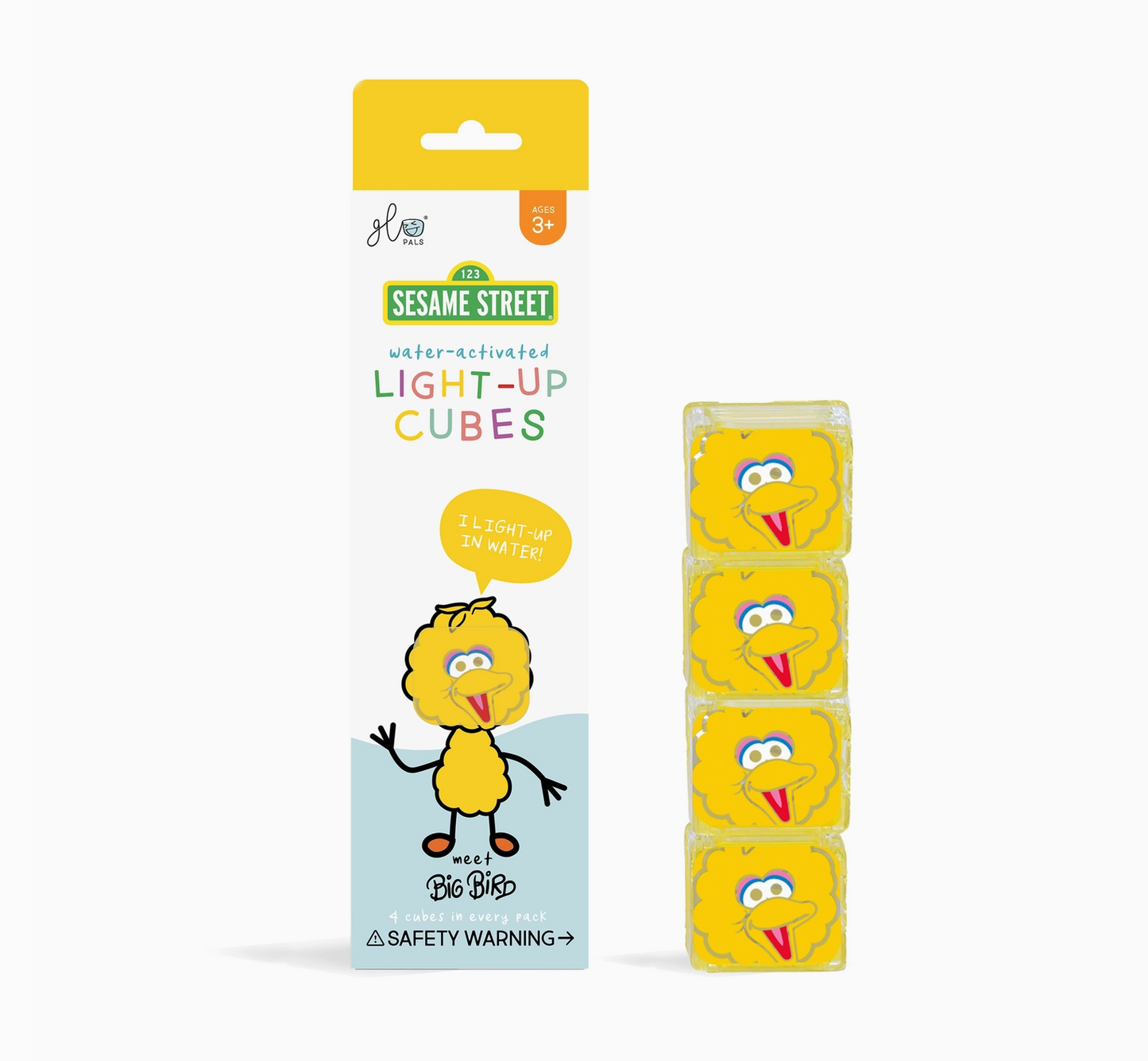 GLO PALS LIGHT-UP CUBES - BIG BIRD