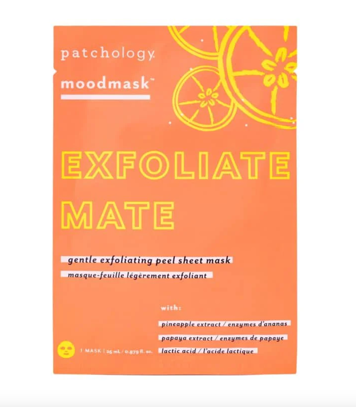 EXFOLIATE MATE SHEET MASK