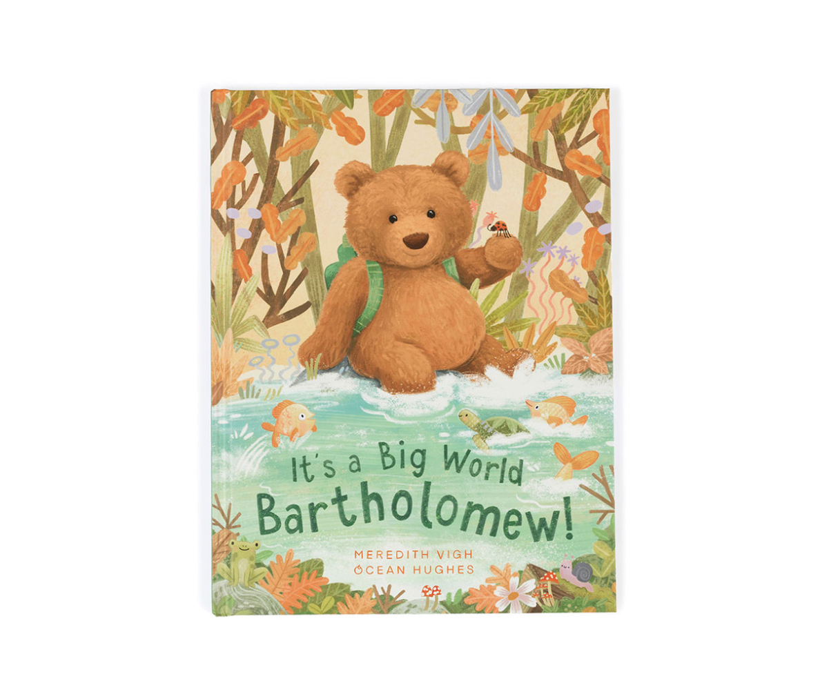 IT'S A BIG WORLD BARTHOLOMEW BOOK JELLYCAT