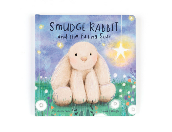 SMUDGE RABBIT AND THE FALLING STAR BOOK JELLYCAT