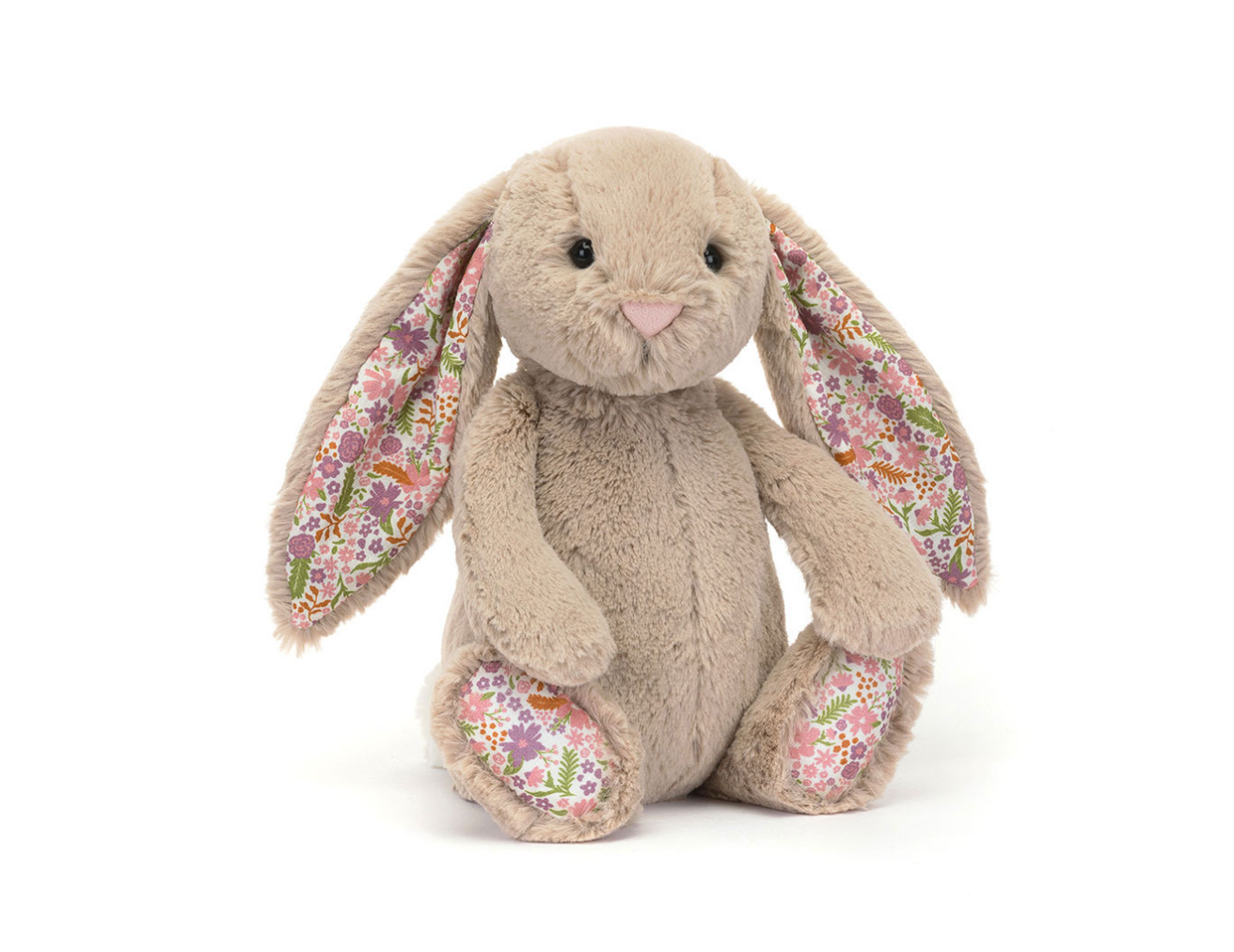 BLOSSOM BEIGE BUNNY 'PETAL' LITTLE JELLYCAT