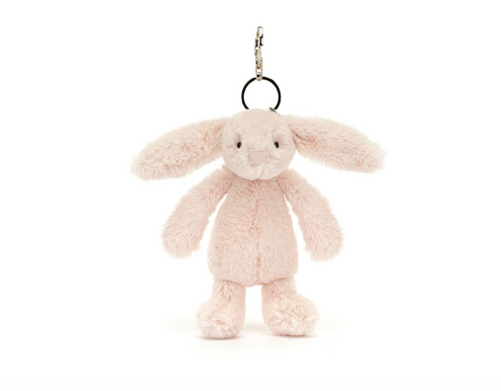 BASHFUL BLUSH BUNNY BAG CHARM JELLYCAT