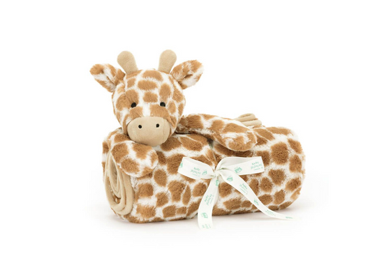 BASHFUL GIRAFFE BLANKIE JELLYCAT