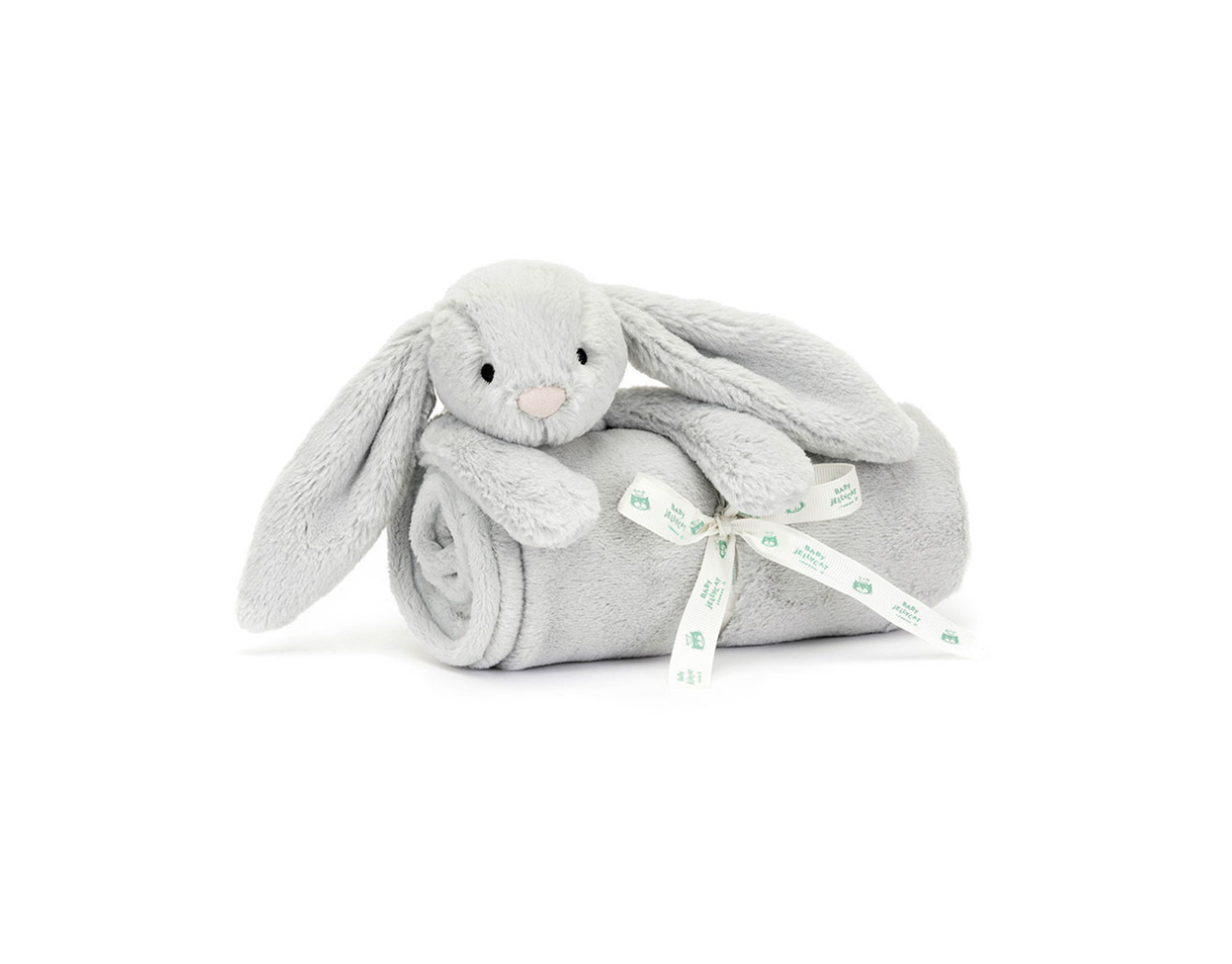 BASHFUL SILVER BUNNY BLANKIE JELLYCAT