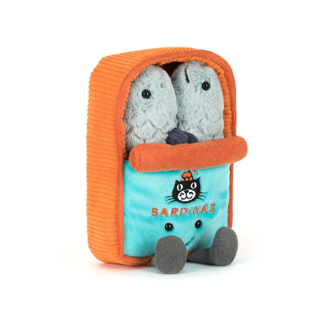 AMUSEABLES SARDINE TIN JELLYCAT
