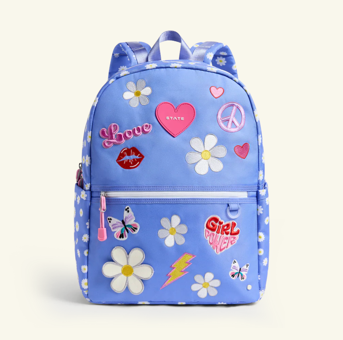 STATE KANE DOUBLE POCKET BACKPACK - GIRLPOWER