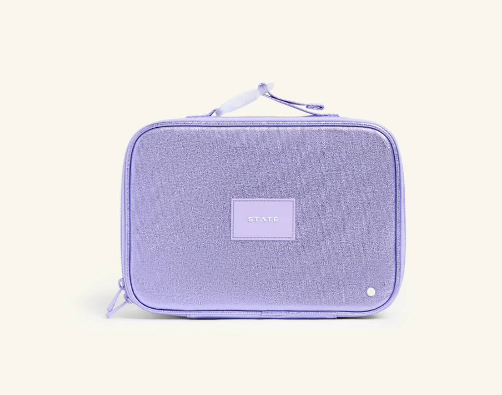 STATE RODGERS LUNCHBOX - LILAC METALLIC
