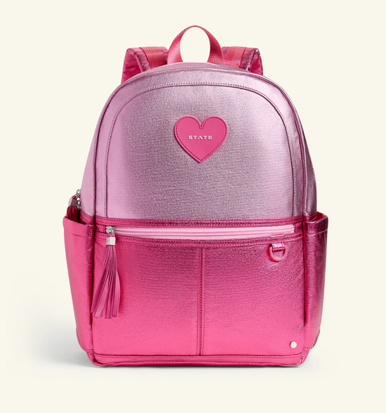 STATE KANE BACKPACK - PINK/HOT PINK COLORBLOCK