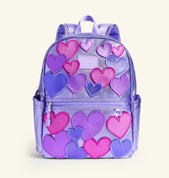 STATE KANE DOUBLE POCKET BACKPACK - 3D HEARTS