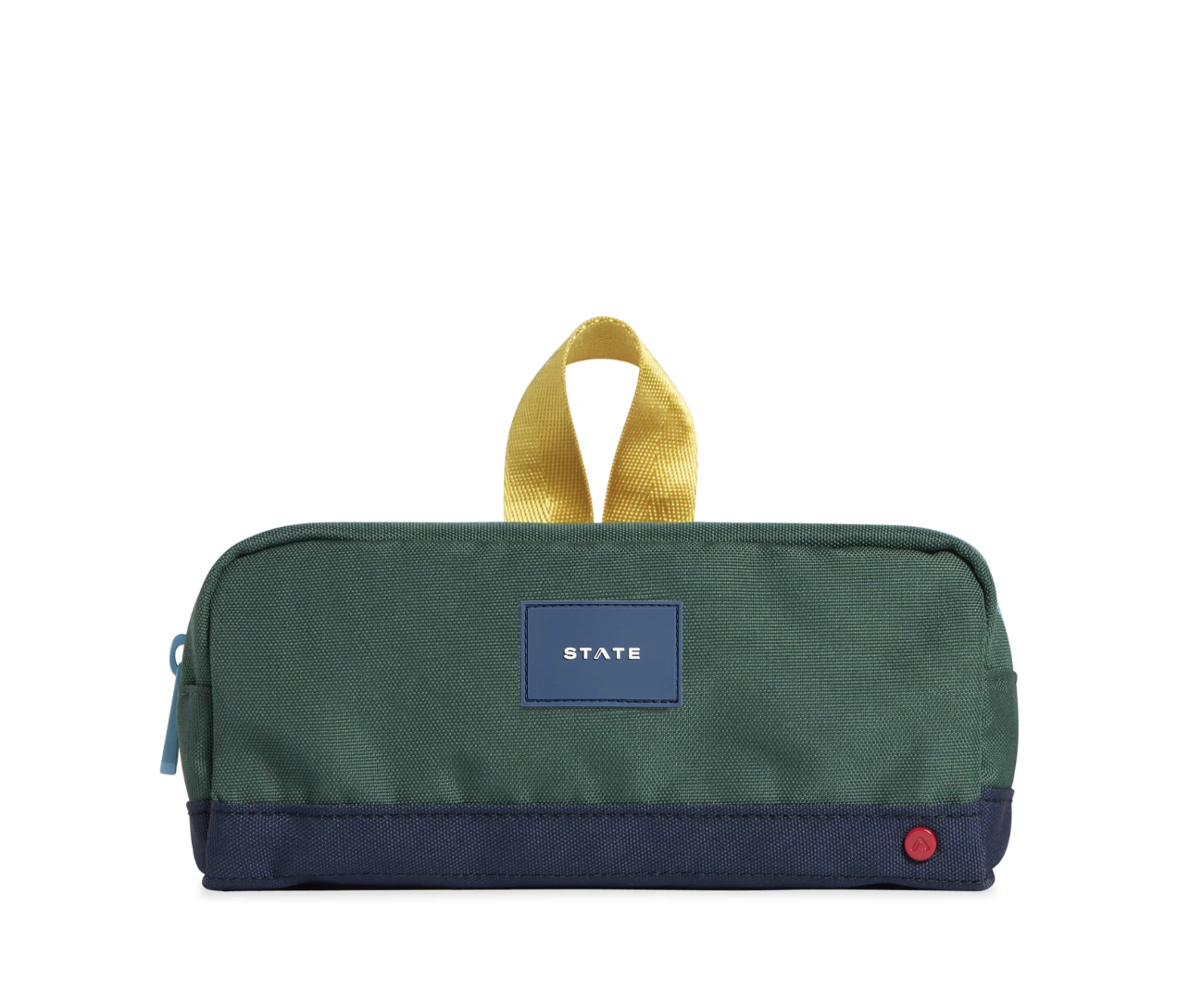 STATE CLINTON PENCIL CASE - GREEN/NAVY