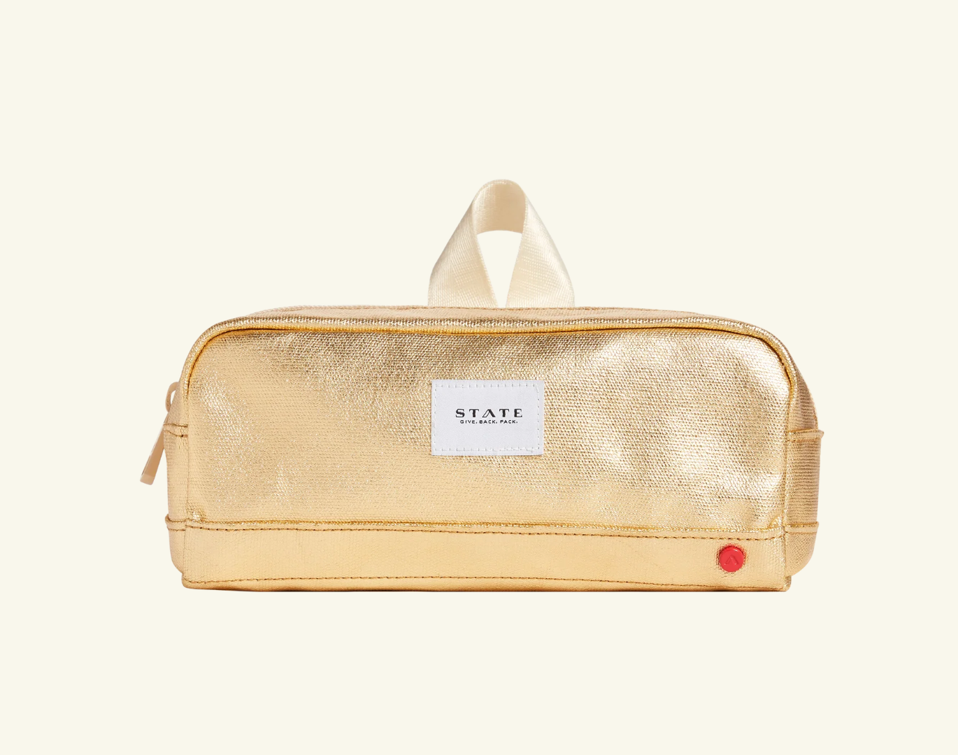 STATE CLINTON PENCIL CASE - GOLD