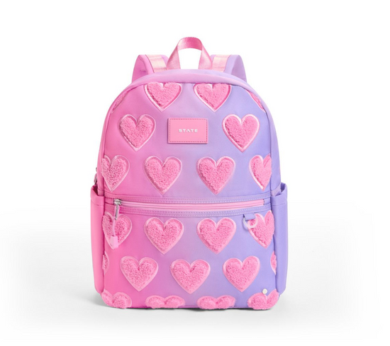 STATE KANE BACKPACK - OMBRE FUZZY HEARTS
