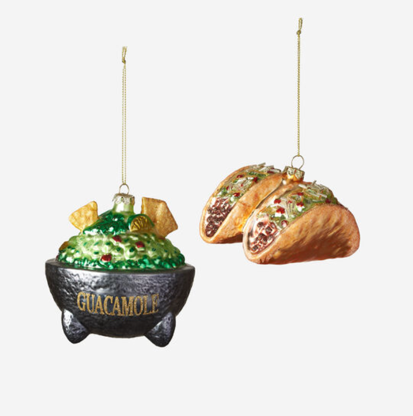 TACO & GUACAMOLE ORNAMENT