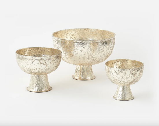 SILVER STACKING BOWLS