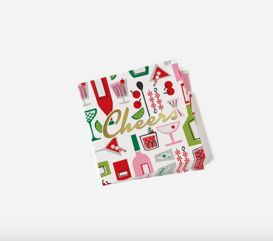 MERRY LITTLE COCKTAIL NAPKIN