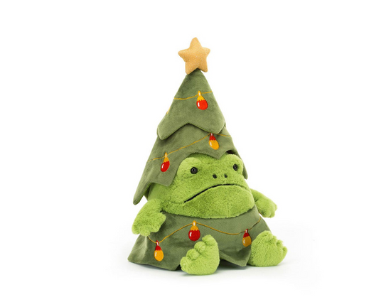 CHRISTMAS TREE RICKY RAIN FROG JELLYCAT