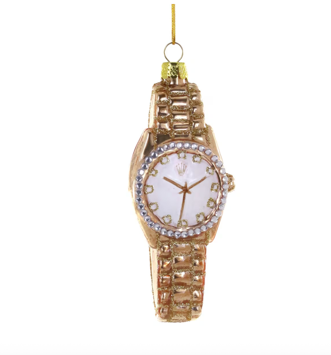 LUXURY GOLD WATCH ORNAMENT