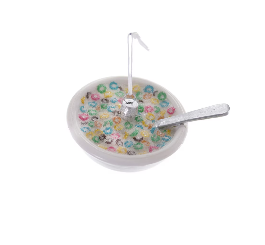 FRUIT LOOPS CEREAL ORNAMENT