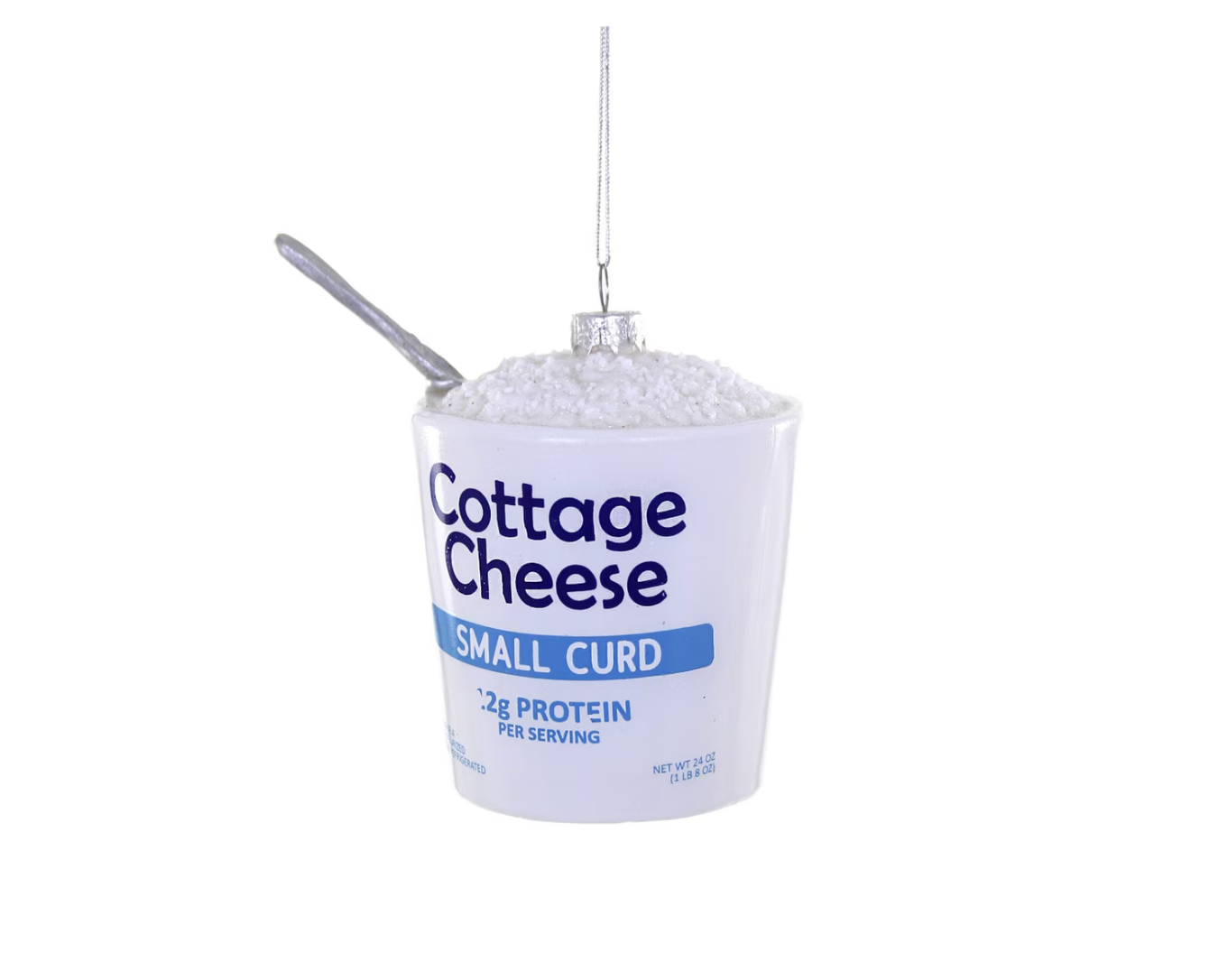 COTTAGE CHEESE ORNAMENT