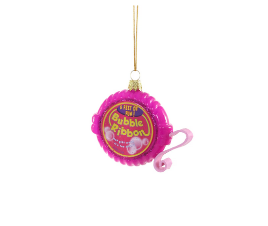 BUBBLE GUM TAPE ORNAMENT
