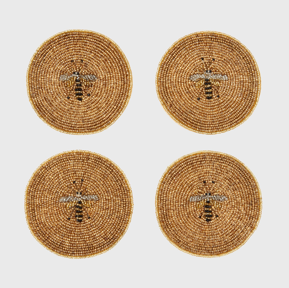 STRIPEY BEE COASTER