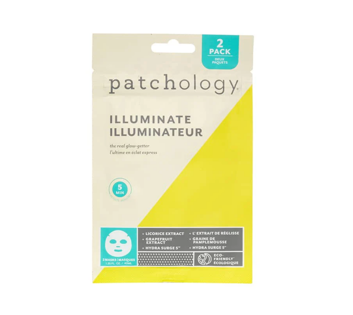 ILLUMINATE SHEET MASK 2 PACK - PATCHOLOGY