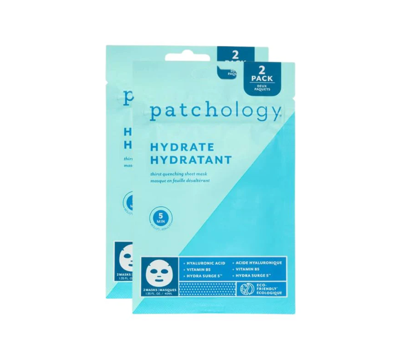 HYDRATE SHEET MASK 2 PACK - PATCHOLOGY