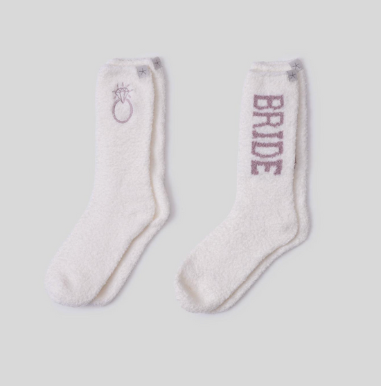 BAREFOOT DREAMS COZYCHIC BRIDAL SOCK SET