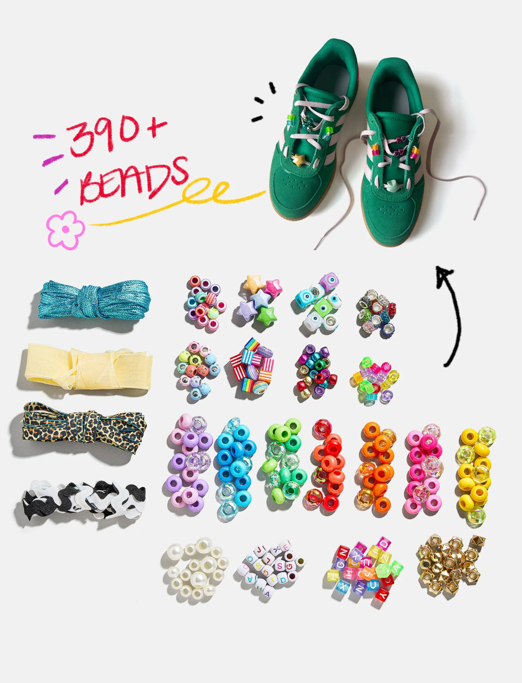 KIDS' DIY SHOELACE CRAFT KIT - BAUBLEBAR