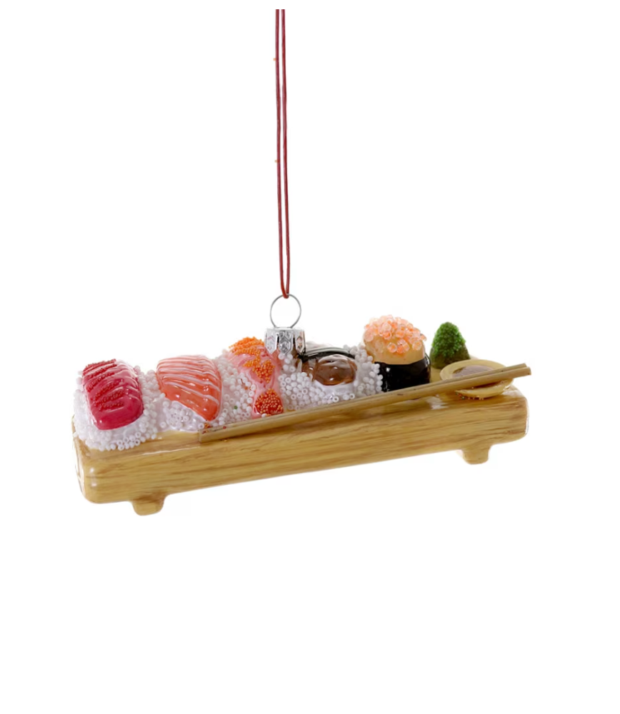 DELUXE SUSHI BOARD ORNAMENT
