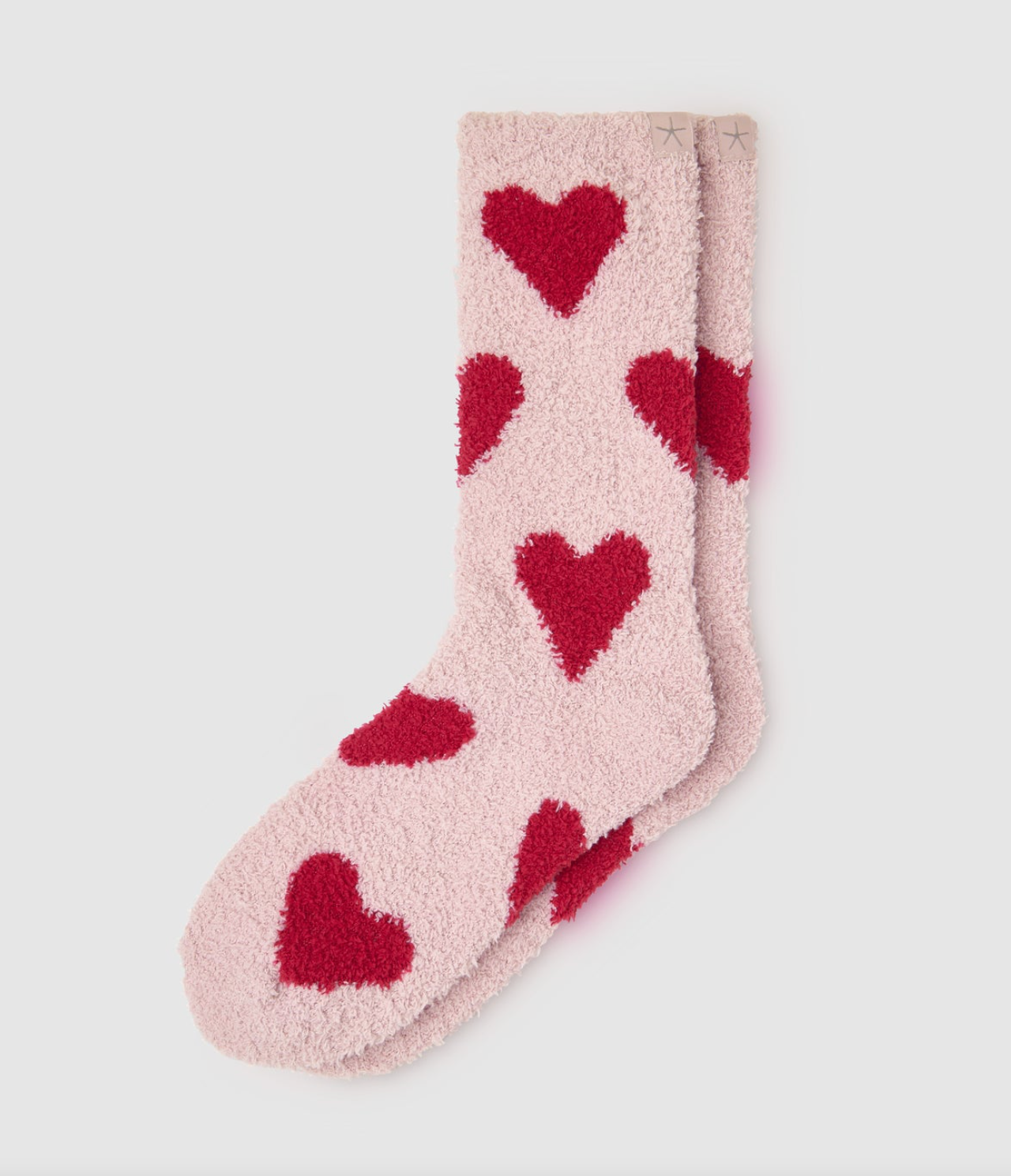 COZYCHIC HEART PRINT SOCKS