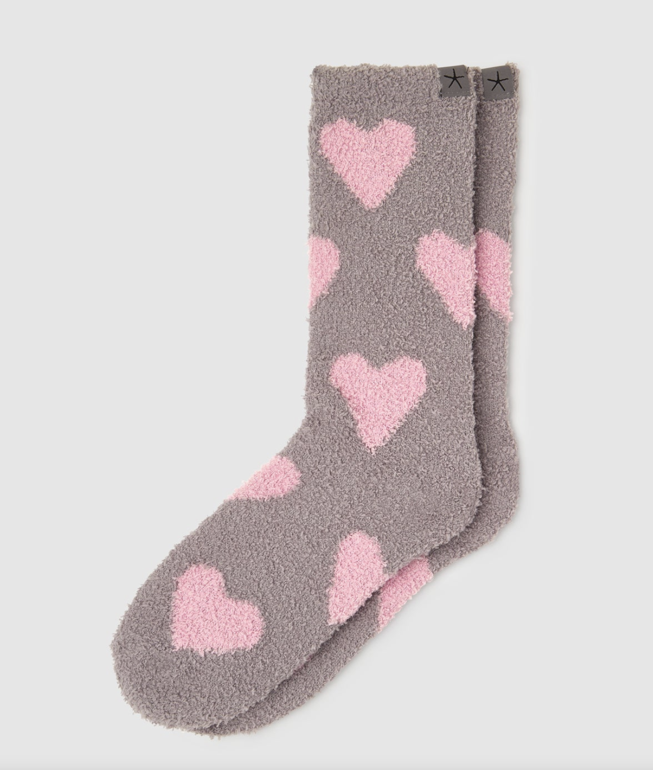 COZYCHIC HEART PRINT SOCKS