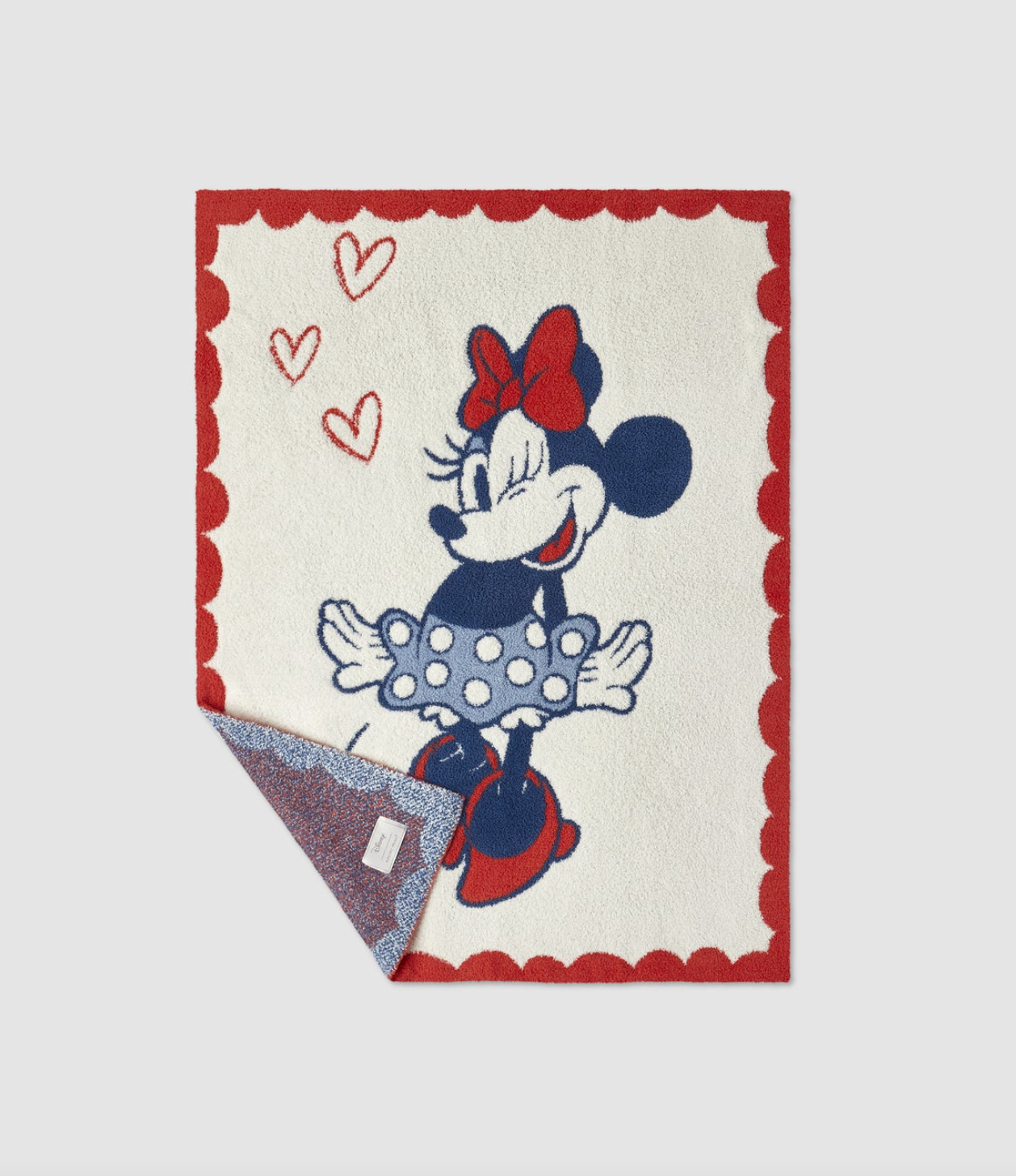 COZYCHIC DISNEY MINNIE LOVER STROLLER BLANKET - BAREFOOT DREAMS