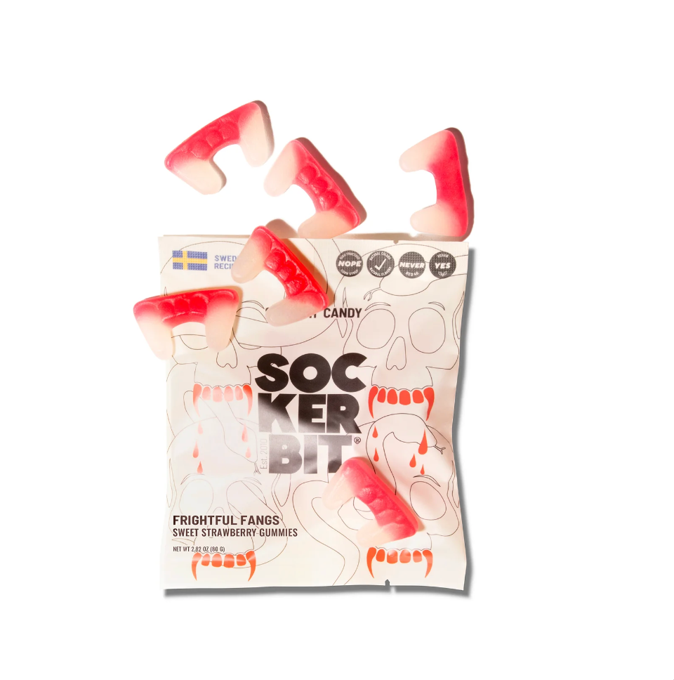 FRIGHTFUL FANGS SWEDISH CANDY BAG