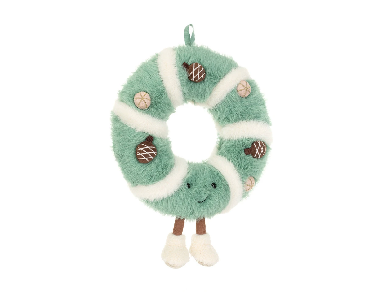 JELLYCAT AMUSEABLES PINECONE WREATH