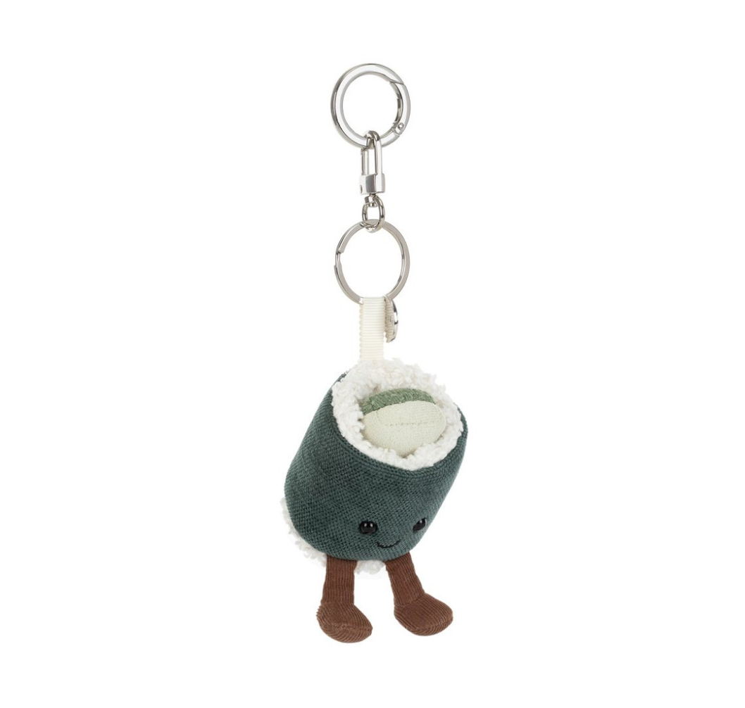 JELLYCAT AMUSEABLES HOSOMAKI KEY CHAIN BAG CHARM