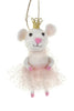 BALLERINA MOUSE ORNAMENT